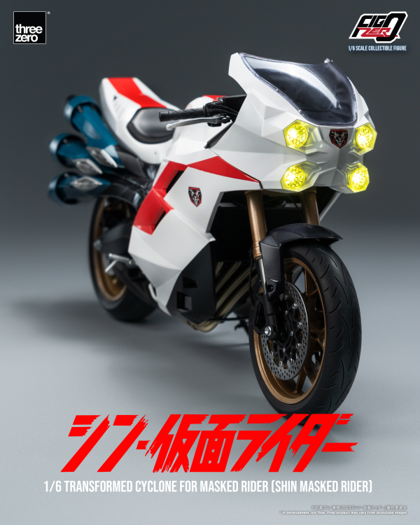 Three Zero FigZero 1/6 Transformed Cyclone for Masked Rider (SHIN MASKED RIDER) | 4895250807563