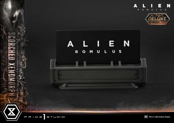 Prime 1 Studio Museum Masterline XL Alien: Romulus Scorched Xenomorph Deluxe Bonus Version | 4582647121875