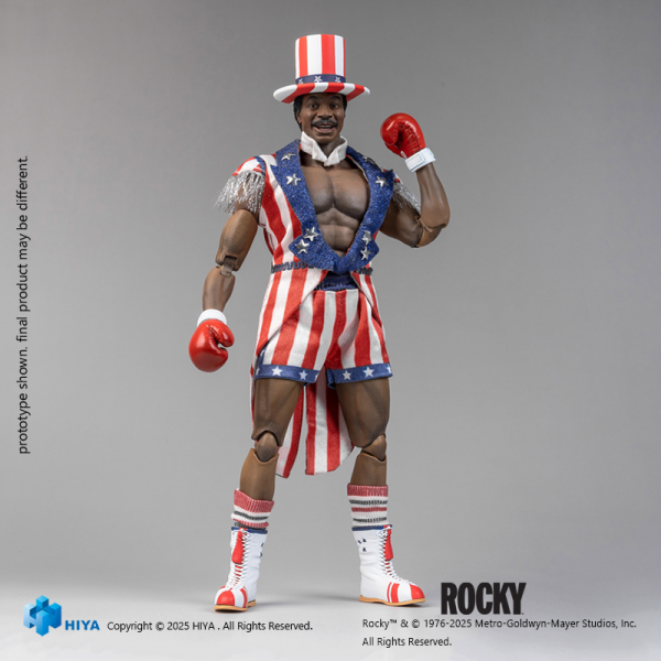 HIYA TOYS Exquisite Super Series 1/12 Scale 6 Inch Rocky I Apollo Action Figure(6957534203794)(6957534203794)