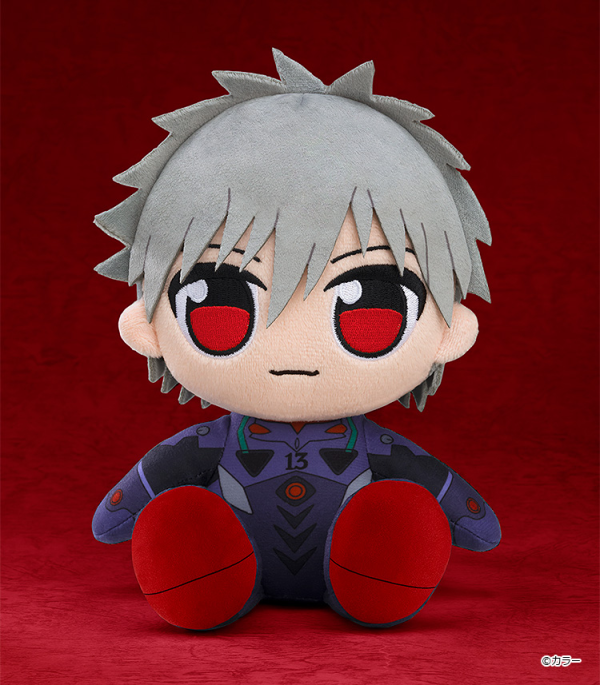 GOOD SMILE COMPANY Kuripan Plushie Kaworu Nagisa (Black Plugsuit)(4571697182172)(4571697182172)