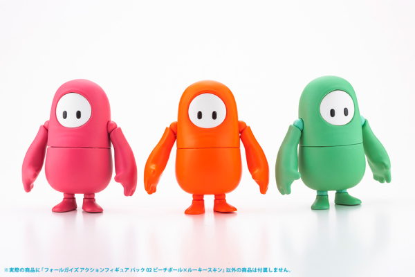 KOTOBUKIYA FALL GUYS ULTIMATE KNOCKOUT Action Figure pack 02: Beach Ball/Rookie Costume | 190526039711