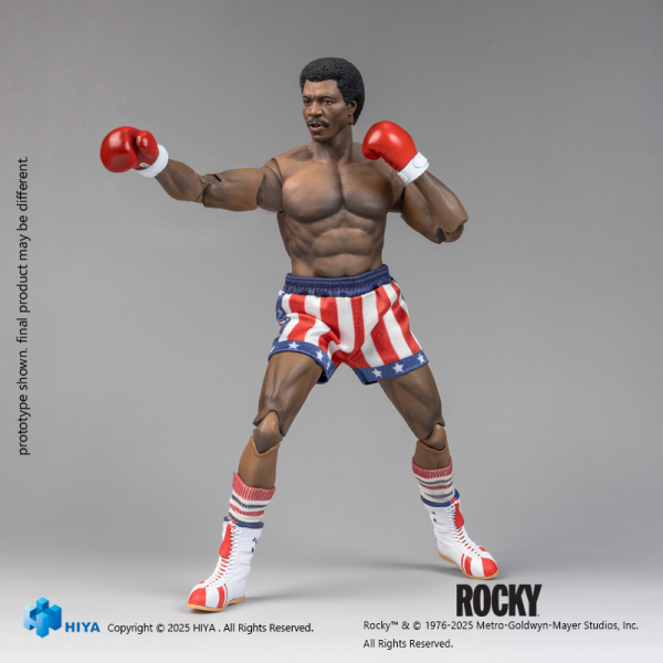 HIYA TOYS Exquisite Super Series 1/12 Scale 6 Inch Rocky I Apollo Action Figure(6957534203794)(6957534203794)