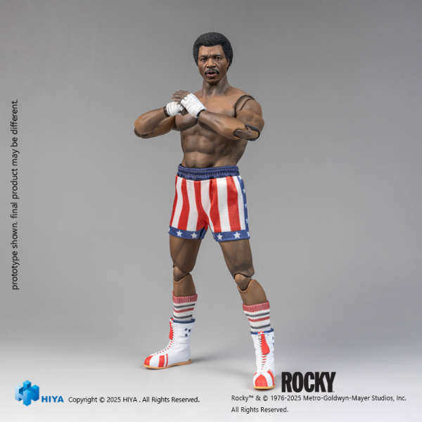 HIYA TOYS Exquisite Super Series 1/12 Scale 6 Inch Rocky I Apollo Action Figure(6957534203794)(6957534203794)