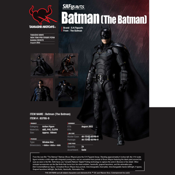 BANDAI Spirits Batman (The Batman) | 4573102637659