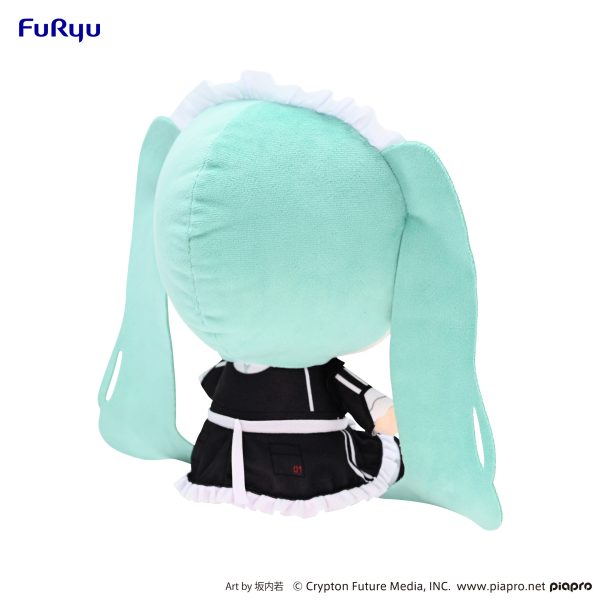 FURYU Corporation Hatsune Miku KYURUMARU Big Plush Toy -Sporty Maid- | 4582655073203