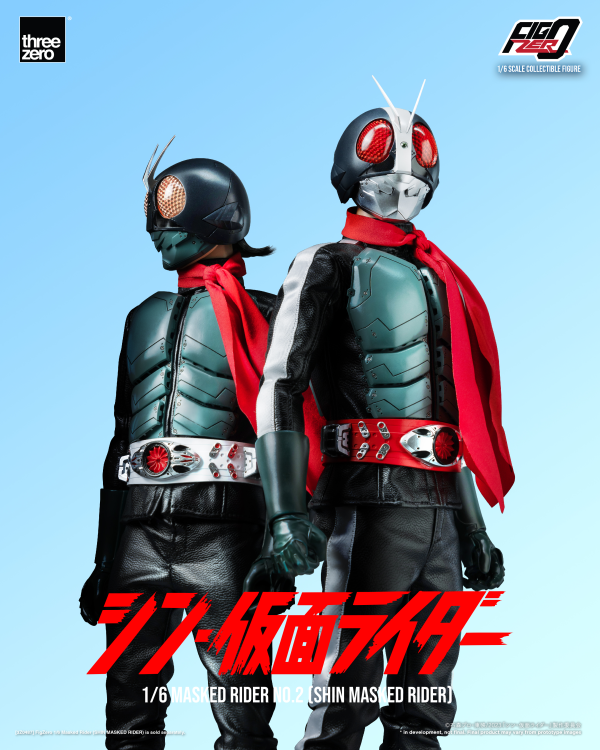 Three Zero FigZero 1/6 Masked Rider No.2 (SHIN MASKED RIDER) | 4895250807969