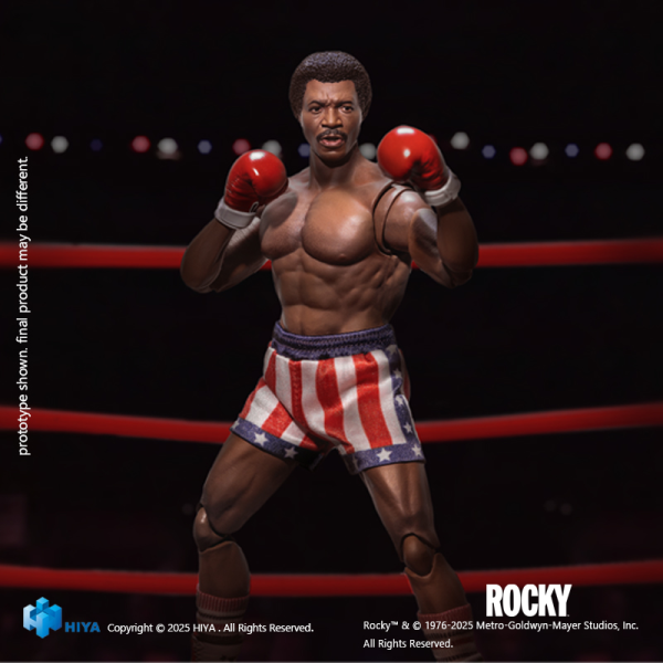 HIYA TOYS Exquisite Super Series 1/12 Scale 6 Inch Rocky I Apollo Action Figure(6957534203794)(6957534203794)