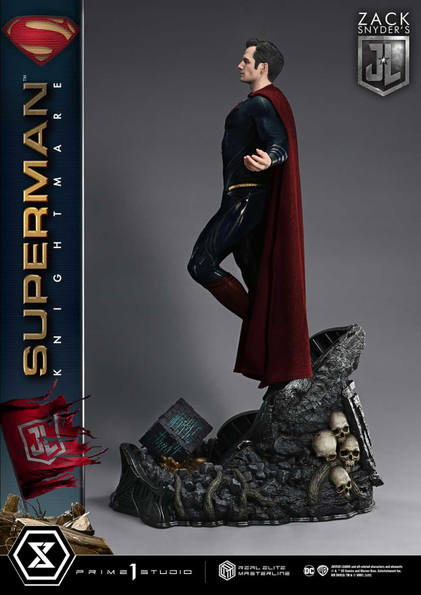 Prime 1 Studio Real Elite Masterline Justice League (Film) Superman Knightmare Color Edition DX Bonus Version | 4582647120984