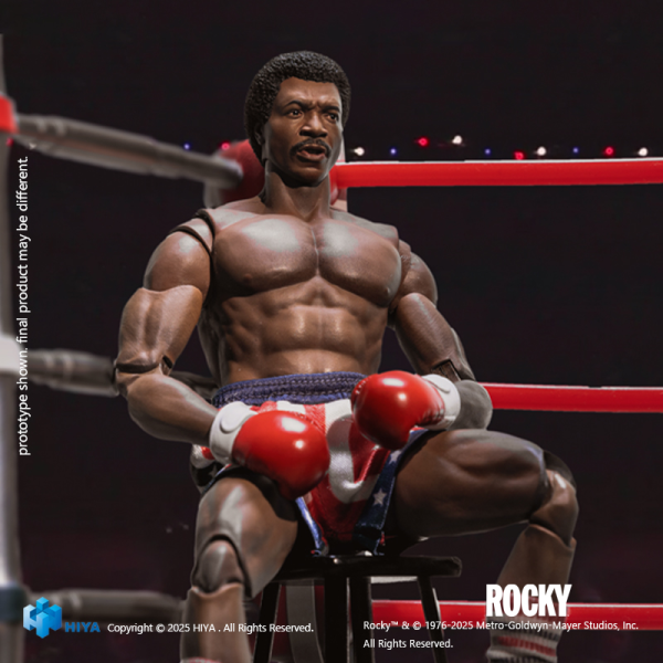 HIYA TOYS Exquisite Super Series 1/12 Scale 6 Inch Rocky I Apollo Action Figure(6957534203794)(6957534203794)