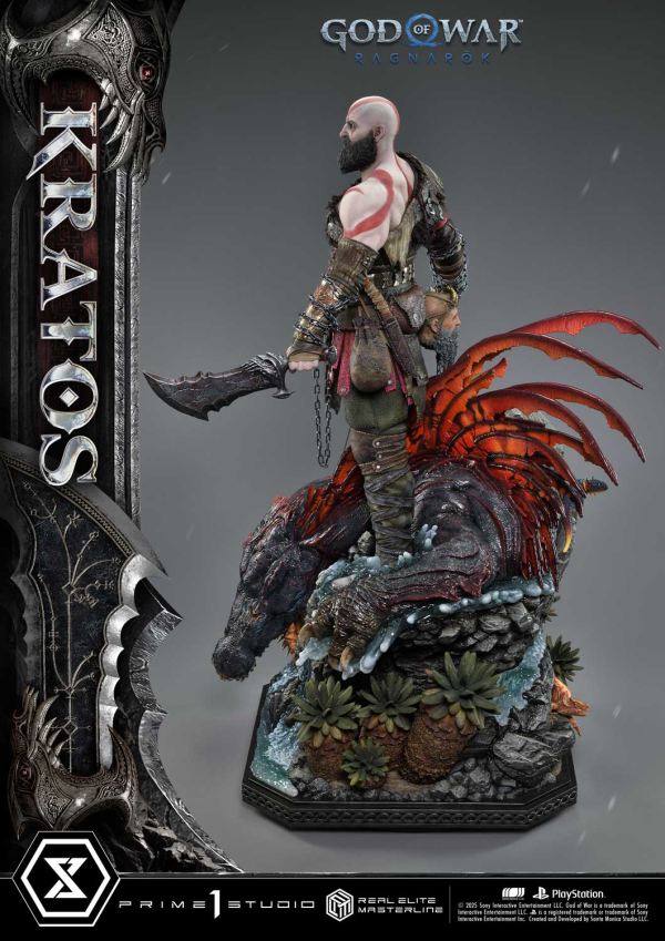 Prime 1 Studio Real Elite Masterline God of War: Ragnarok Kratos Regular Version | 4582647120786