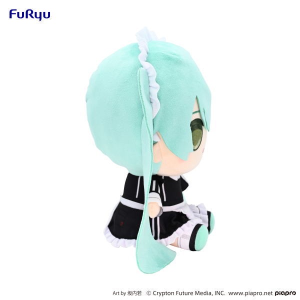 FURYU Corporation Hatsune Miku KYURUMARU Big Plush Toy -Sporty Maid- | 4582655073203