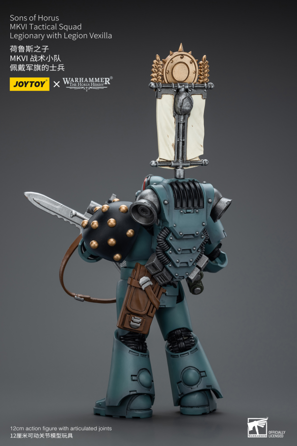 Joy Toy Sons of Horus MKVI Tactical Squad Legionary with Legion Vexilla(6973130379480)(6973130379480)