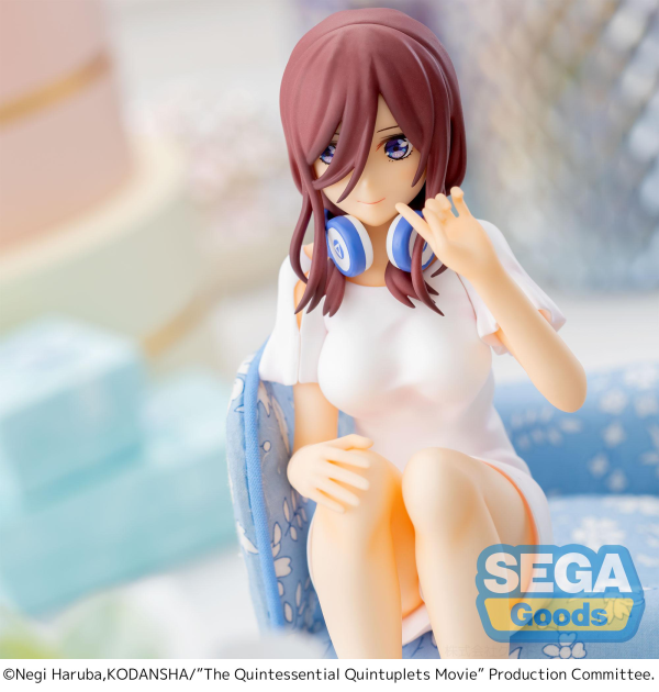 SEGA The Quintessential Quintuplets Movie PM Perching Figure Miku Nakano | 4580779526063