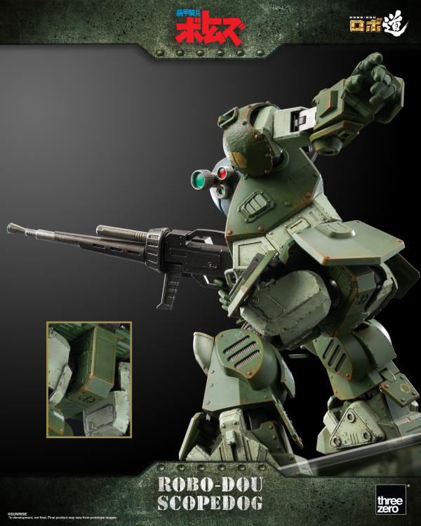 threezero Armored Trooper VOTOMS - ROBO-DOU Scopedog | 4897056203082