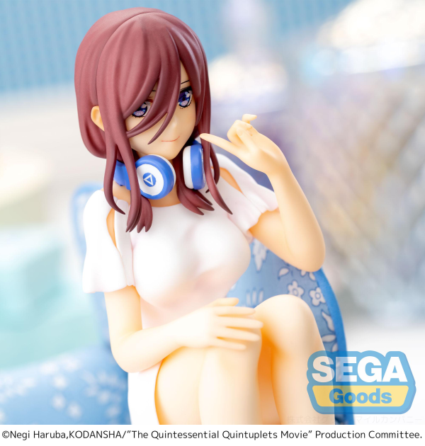 SEGA The Quintessential Quintuplets Movie PM Perching Figure Miku Nakano | 4580779526063