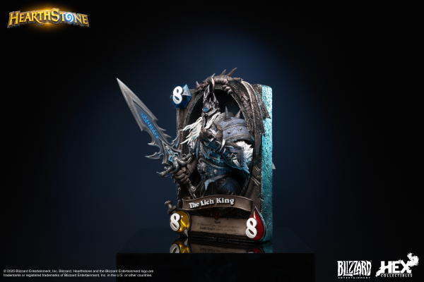 HEX Collectibles Blizzard Hearthstone® The Lich King Art Statue | 6978082552349
