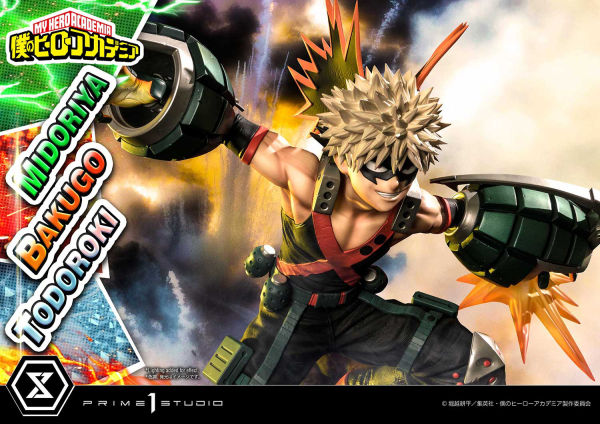 Prime 1 Studio Ultimate Premium Masterline My Hero Academia Midoriya, Bakugo & Todoroki | 4582535945798