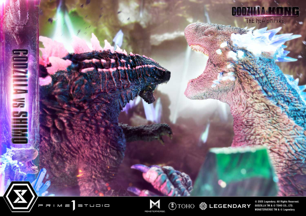 Prime 1 Studio Ultimate Diorama Masterline Godzilla x Kong: The New Empire Godzilla vs Shimo | 4582647121677