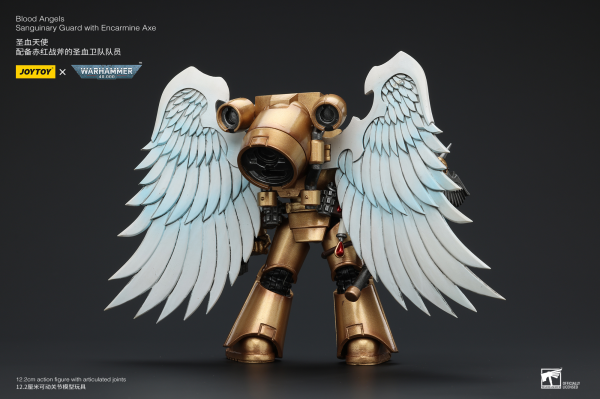 Joy Toy Blood Angels Sanguinary Guard with Encarmine Axe | 6973130376250
