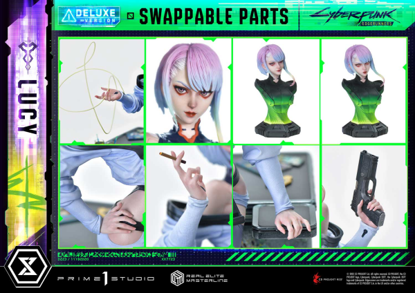 Prime 1 Studio Real Elite Masterline Cyberpunk: Edgerunners Lucy Deluxe Bonus Version(4582647121523)(4582647121523)
