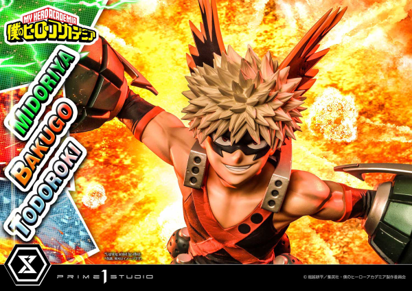 Prime 1 Studio Ultimate Premium Masterline My Hero Academia Midoriya, Bakugo & Todoroki Deluxe Version | 4582535945804