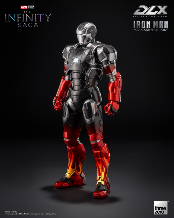threezero Marvel Studios: The Infinity Saga DLX Iron Man Mark 22 “Hot Rod” | 4895250817104
