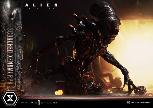 Prime 1 Studio Museum Masterline XL Alien: Romulus Scorched Xenomorph Deluxe Version | 4582647121868