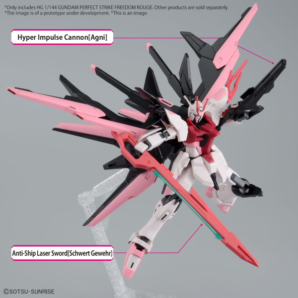 HG 1/144 GUNDAM PERFECT STRIKE FREEDOM ROUGE | 4573102662736