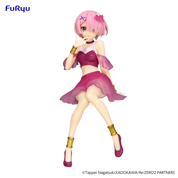 FuRyu Re:ZERO -Starting Life in Another World- Noodle Stopper Figure -Ram Twinkle Party Another Color ver.- | 4582782366896