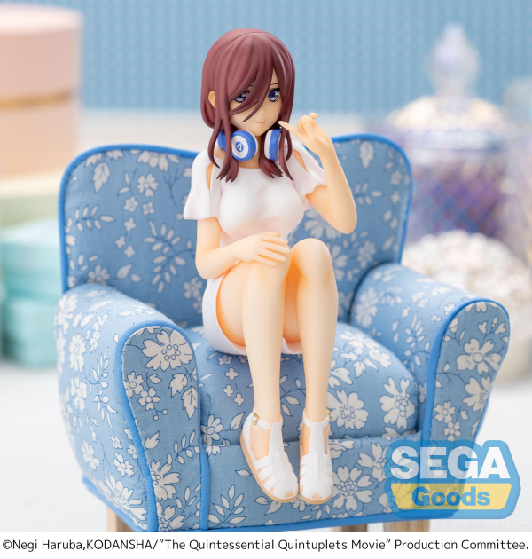 SEGA The Quintessential Quintuplets Movie PM Perching Figure Miku Nakano | 4580779526063