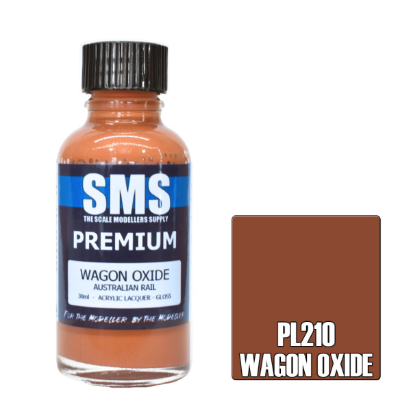 The Scale Modellers Supply (SMS) Premium WAGON OXIDE 30ml | 744109798221
