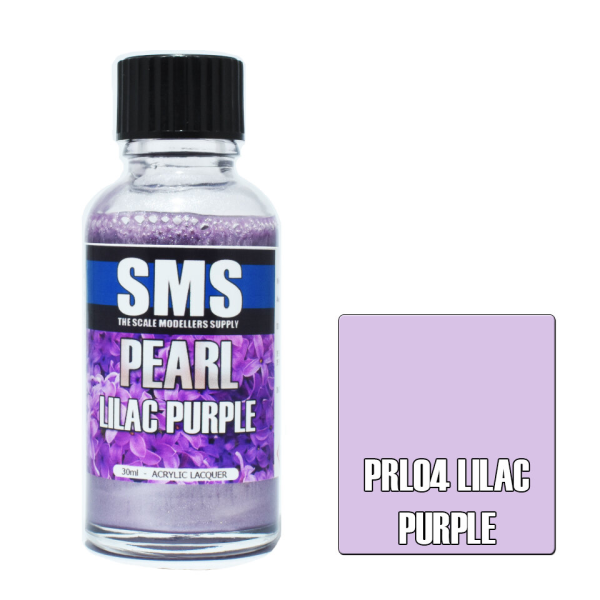 The Scale Modellers Supply (SMS) Pearl LILAC PURPLE 30ml | 787099993771