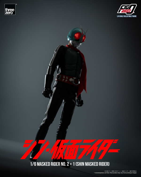 threezero SHIN MASKED RIDER - FigZero 1/6 Masked Rider No.2+1 (SHIN MASKED RIDER) | 4895250812376