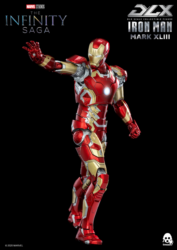 Three Zero Infinity Saga – DLX Iron Man Mark 43 | 4897056203945