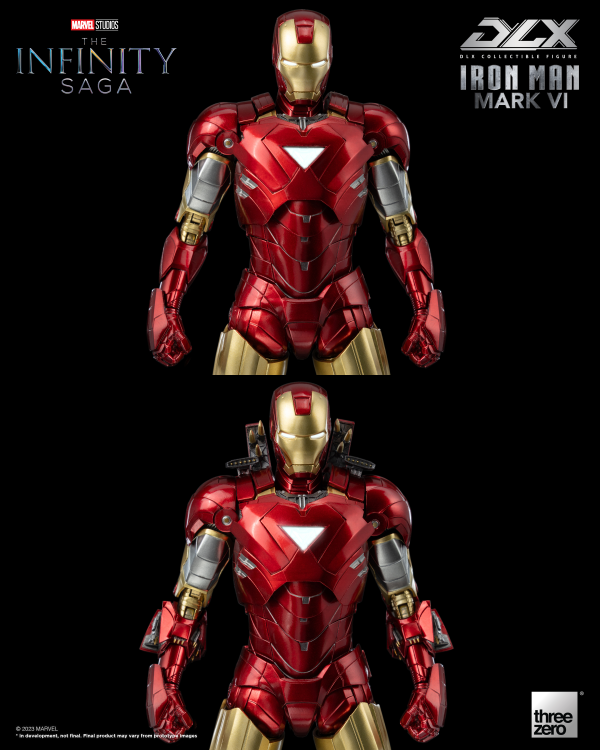 Three Zero Marvel Studios: The Infinity Saga: DLX Iron Man Mark 6 | 4895250809550