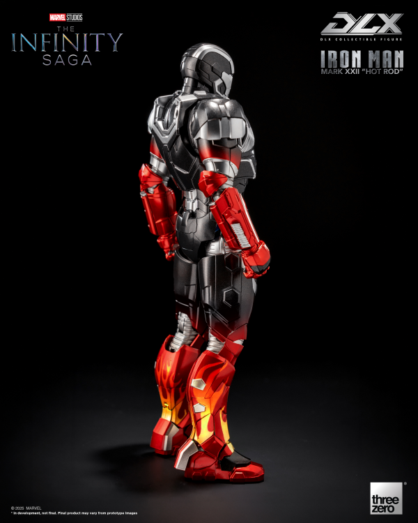 threezero Marvel Studios: The Infinity Saga DLX Iron Man Mark 22 “Hot Rod” | 4895250817104