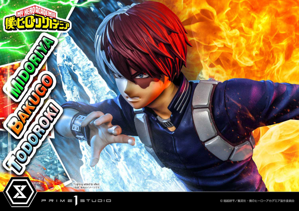 Prime 1 Studio Ultimate Premium Masterline My Hero Academia Midoriya, Bakugo & Todoroki Deluxe Version | 4582535945804