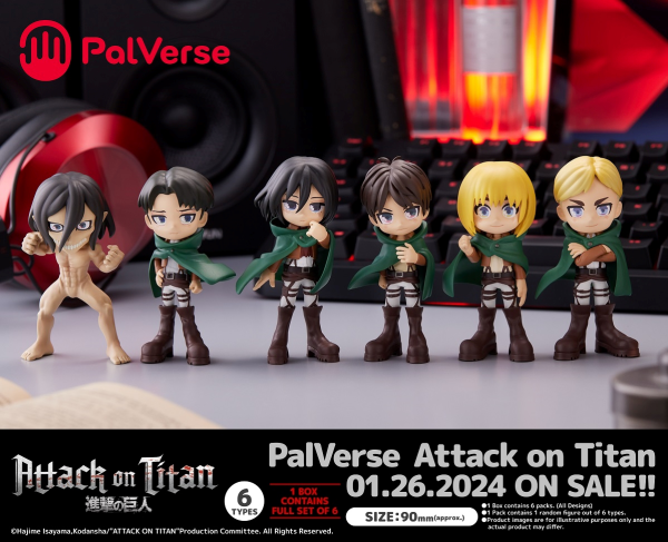 Bushiroad Creative PalVerse Attack on Titan | 4571598667785