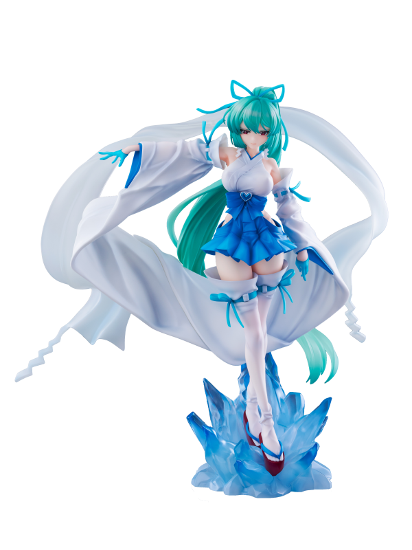 WING Gushing over Magical Girls "Magia Azur: The Frost Priestess – 1/7 Scale Pre-Painted Figure Dx ver. | 4562177700757