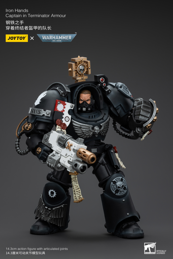 Joy Toy Iron Hands Captain in Terminator Armour | 6973130375116
