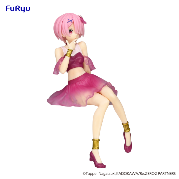 FuRyu Re:ZERO -Starting Life in Another World- Noodle Stopper Figure -Ram Twinkle Party Another Color ver.- | 4582782366896
