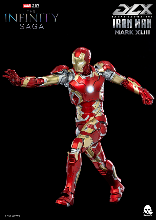 Three Zero Infinity Saga – DLX Iron Man Mark 43 | 4897056203945