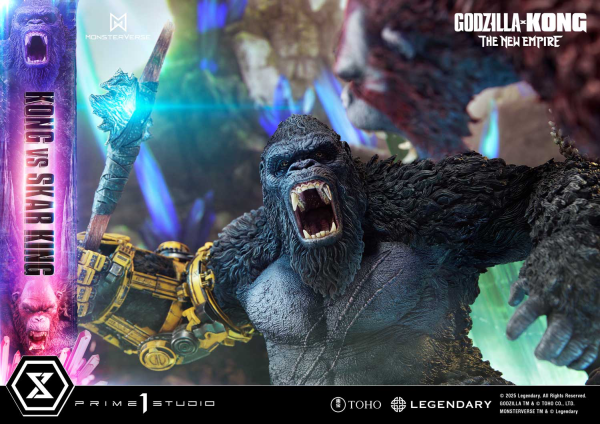 Prime 1 Studio Ultimate Diorama Masterline Godzilla x Kong: The New Empire (Film) Kong vs Skar King Bonus Version | 4582647121707