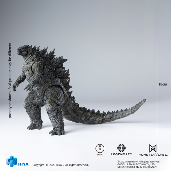 HIYA Toys Exquisite Basic Series: " GODZILLA VS KONG " - Godzilla(Update Version) | 6957534201912
