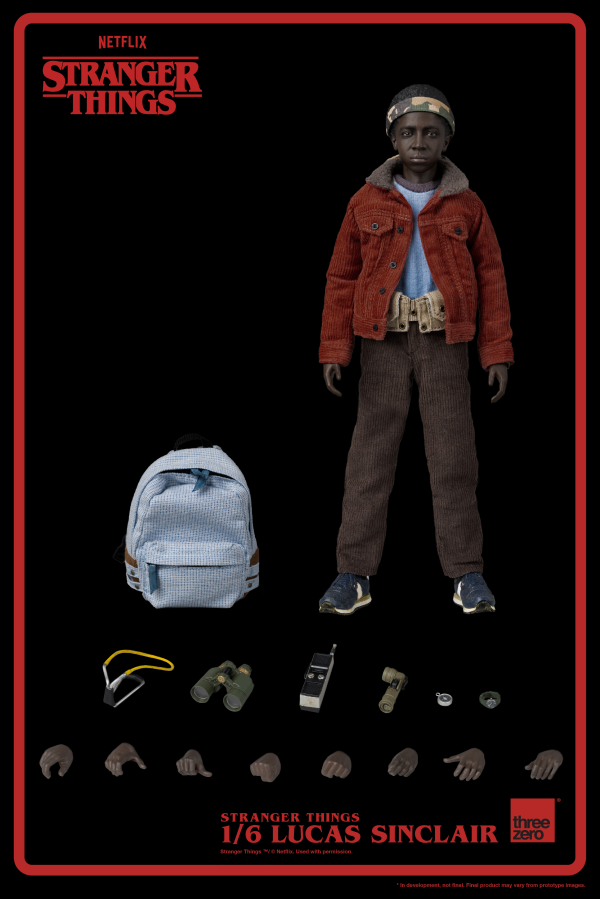 STRANGER THINGS LUCAS SINCLAIR 1/6 SCALE FIG | 4897056205130