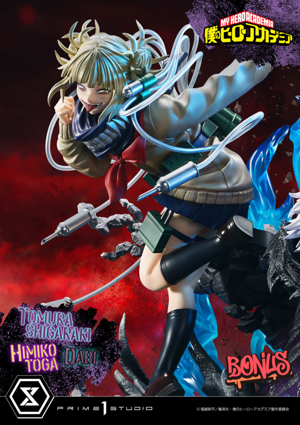 Prime 1 Studio Ultimate Premium Masterline My Hero Academia Tomura Shigaraki,Dabi,Himiko Toga DX Bonus Version | 4582647121097