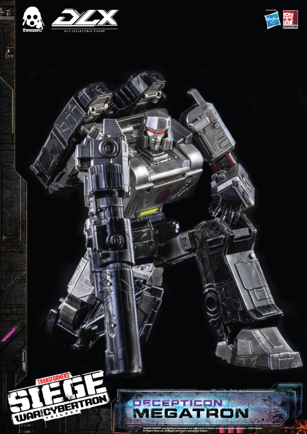 threezero Transformers: War for Cybertron Trilogy - DLX Megatron | 4895250816350