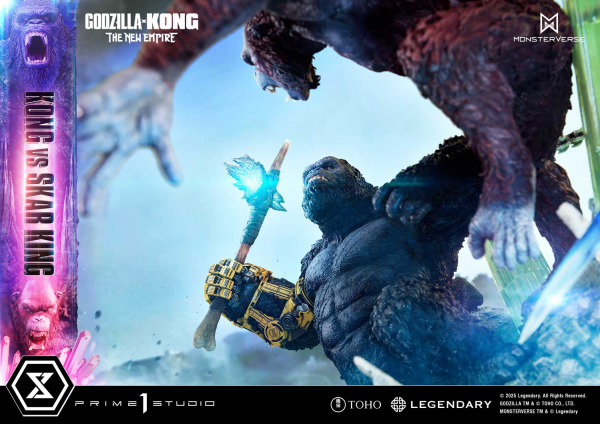 Prime 1 Studio Ultimate Diorama Masterline Godzilla x Kong: The New Empire (Film) Kong vs Skar King Bonus Version | 4582647121707