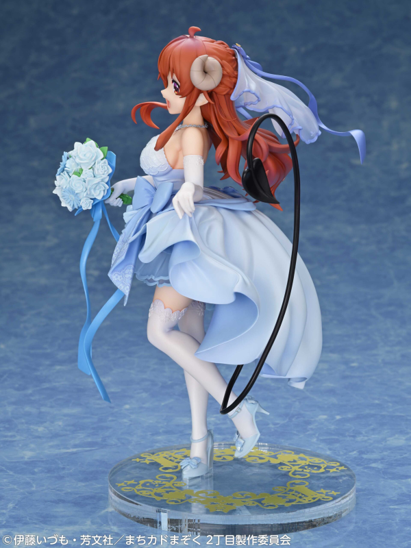 Medicos Entertainment TV Anime The Demon Girl Next Door 2 Shadow Mistress Yuuko Wedding Ver. Complete Figure(4573613719547)(4573613719547)