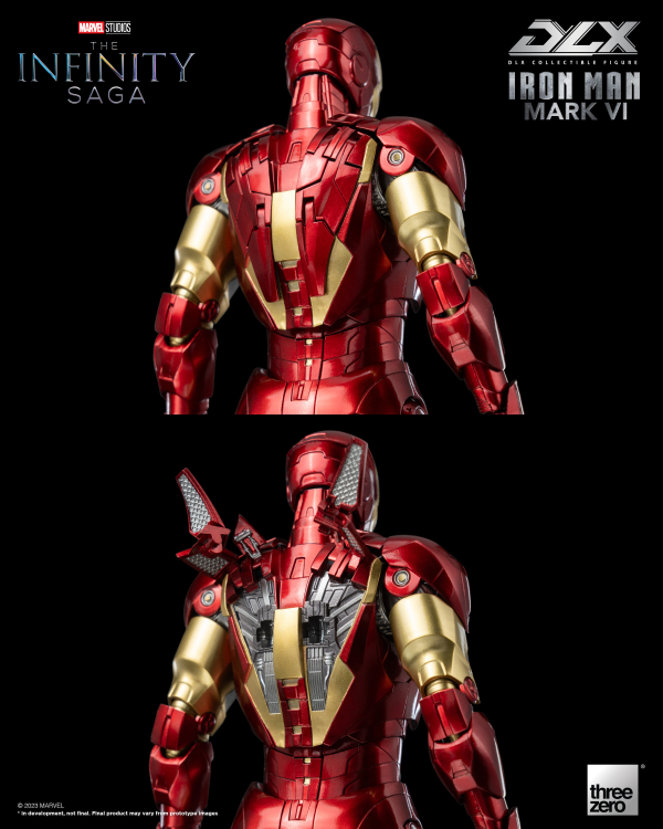 Three Zero Marvel Studios: The Infinity Saga: DLX Iron Man Mark 6 | 4895250809550